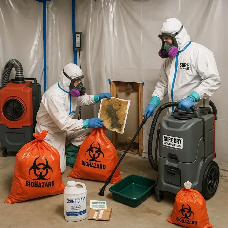 Contaminated Water Handling Protocols process in East Dennis, MA