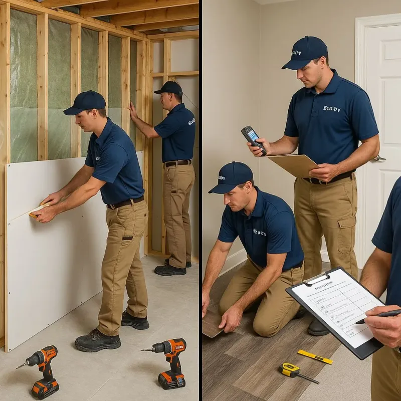 Repairs and Reconstruction process in East Dennis, MA